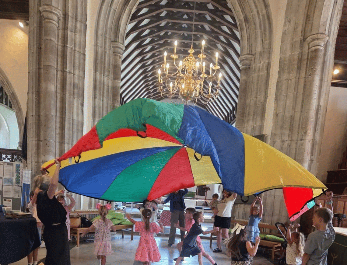 Messy church summer preston cream tea